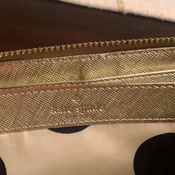 Kate Spade Gold Wallet - Picture 13 of 17